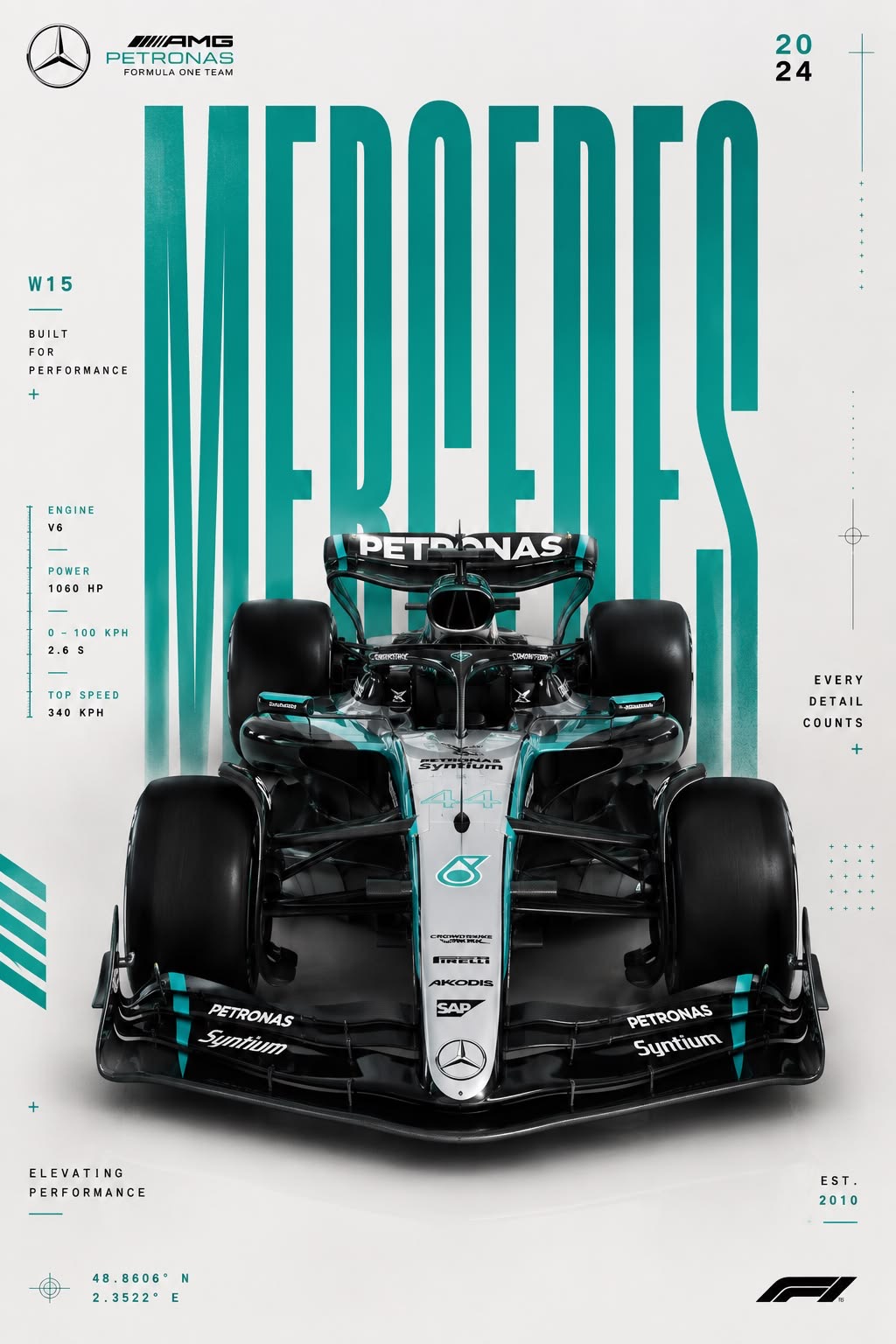Mercedes F1 W15